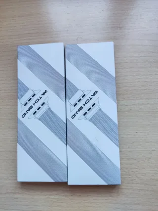 Correa Apple Watch Milanesa Plata