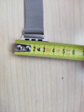 Correa Apple Watch Milanesa Plata