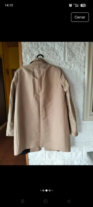 Gabardina Zara Beige
