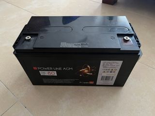 Batería Power Line AGM 80Ah 12V