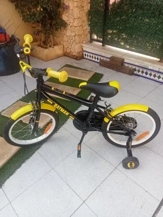 Bici infantil 16 pulgadas Batman