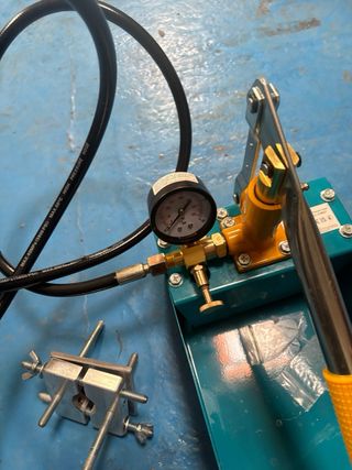 Máquina de presión agua para bufanda 2