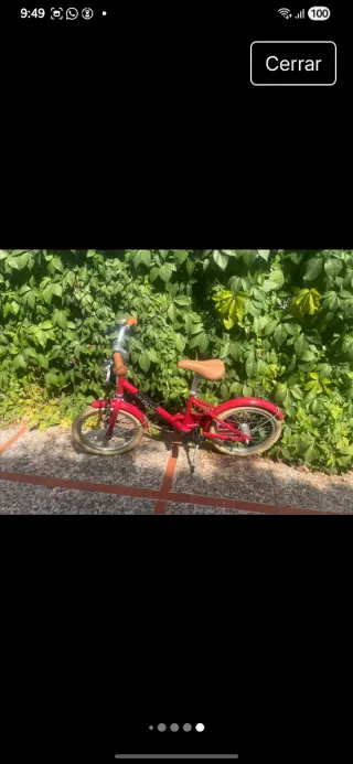 Bicicleta Veloretti infantil 3-7 años