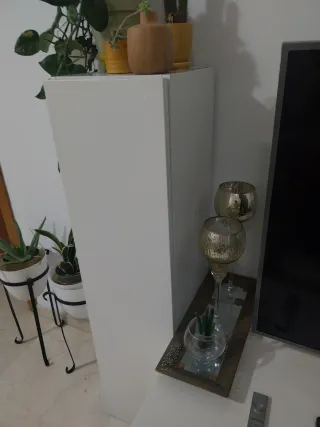 Mueble TV y Estantería Ikea,