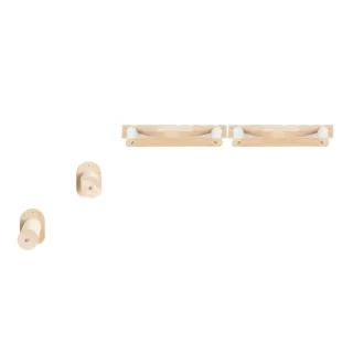 Mensole da Parete per Gatti con Pali per Saltare