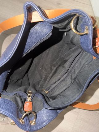 Bolso Prada Azul y Marrón