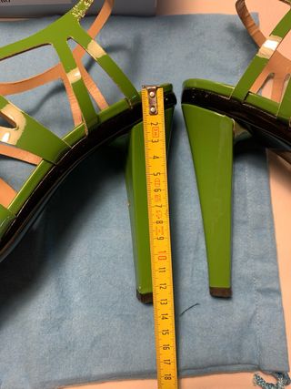 Sandalias Paco Gil Verdes Talla 40