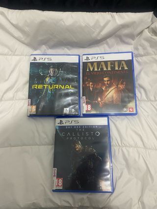 PS5 Juegos: Returnal, Mafia, Callisto Protocol