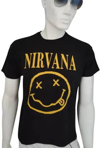 Nirvana T Shirt Vintage 00s