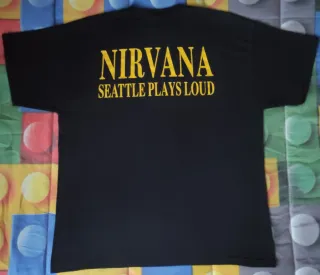Nirvana T Shirt Vintage 00s