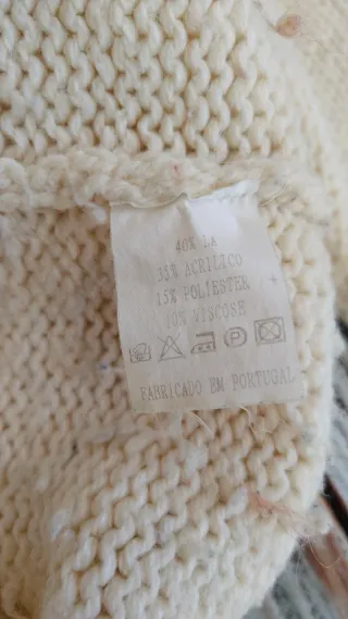 Camisola Gola Alta Tricô