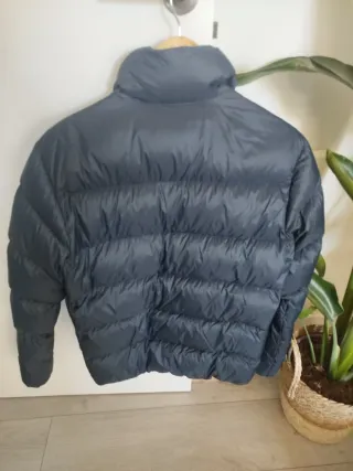 Plumas hombre azul Zara