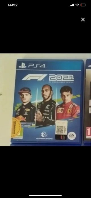 Juego PS4 F1 2021 - Codemasters