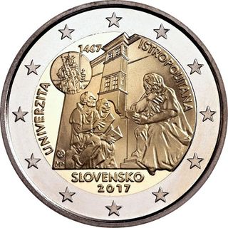 ESLOVAQUIA MONEDAS CONMEMORATIVAS 2 EUROS