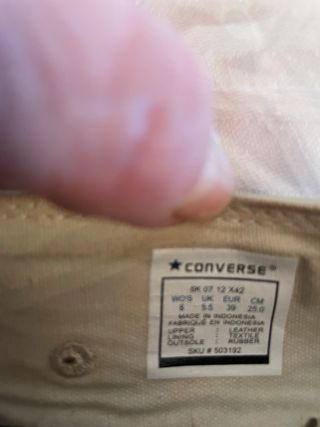 Converse All Star Donna Oro