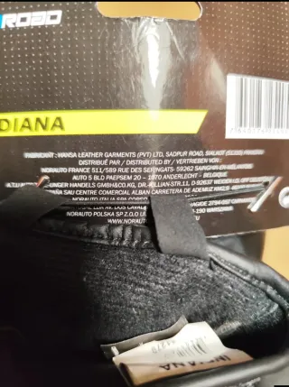 Guantes Moto WINDROSE Indiana Negro/Rojo