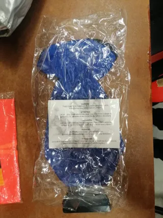 Guante Rascador Hielo Michelin Azul