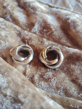 Pendientes Acero Vintage