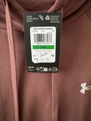 Sudadera Under Armour Hombre T.L