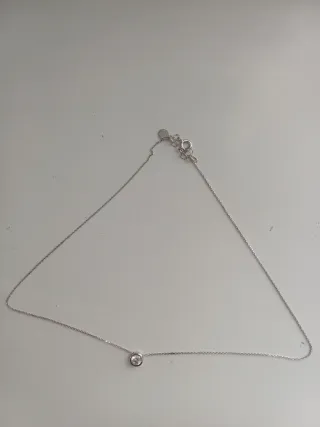 Colgante plata con circonita