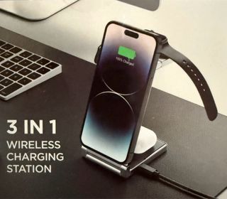 Cargador Inalámbrico 3 en 1 Modelo A80