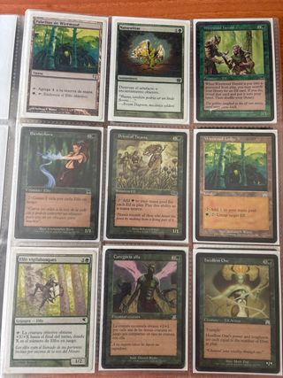 Mazo Elfos / Colección Magic + 300 cartas