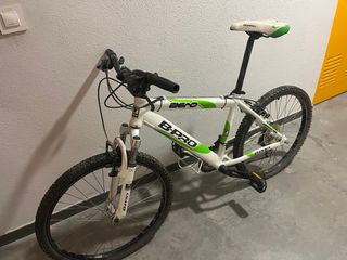Bici Montaña B-Pro Blanca y Verde