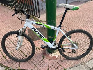 Bici Montaña B-Pro Blanca y Verde