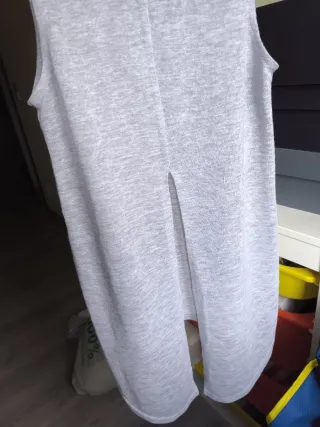 Camiseta sin mangas Inside gris Talla XS