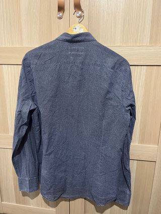Camisa Massimo Dutti Estampada Azul