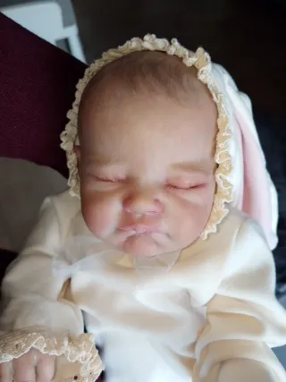 Muñeca Reborn Bebé Durmiendo