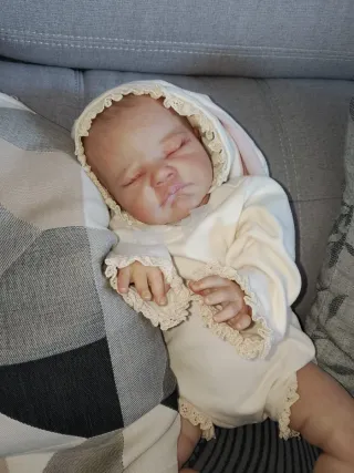 Muñeca Reborn Bebé Durmiendo