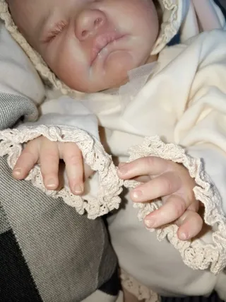 Muñeca Reborn Bebé Durmiendo