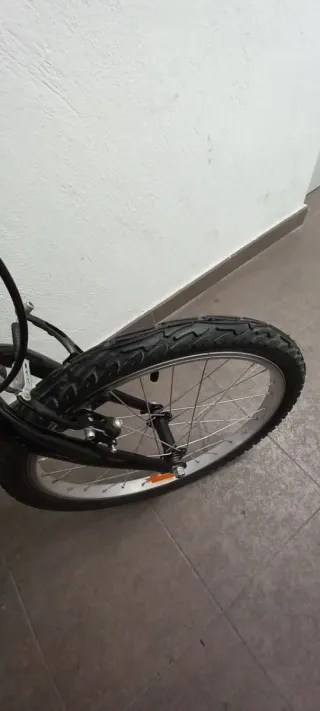 Bicicleta infantil niña color turquesa