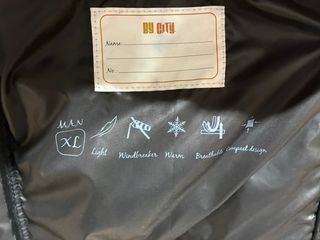 Chaqueta de moto negra