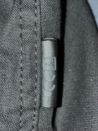 Chaqueta de moto negra