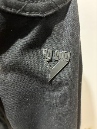 Chaqueta de moto negra