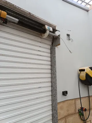 Puerta de garaje enrollable