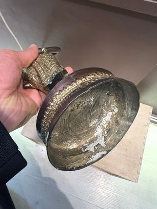 Figura Danza Tailandesa Bronce y Latón