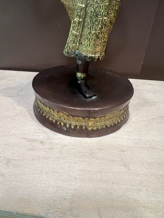 Figura Danza Tailandesa Bronce y Latón