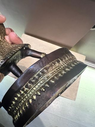 Figura Danza Tailandesa Bronce y Latón