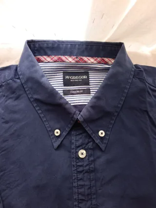 Camisa McGregor Azul Talla L