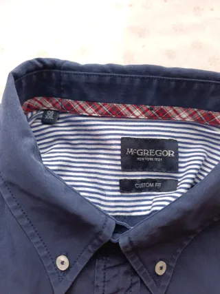 Camisa McGregor Azul Talla L