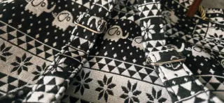 Mochila estilo étnico con elefantes