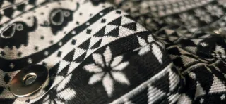 Mochila estilo étnico con elefantes