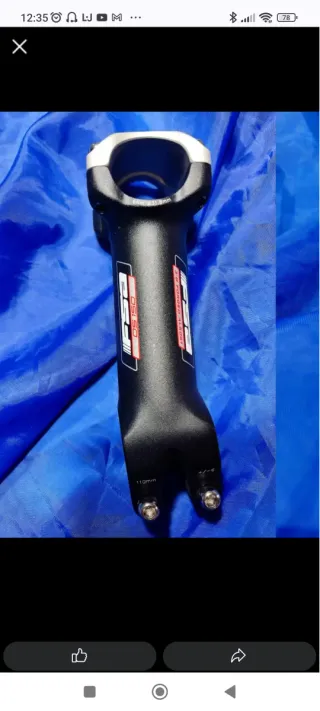 Attacco manubrio bici FSA OS 150