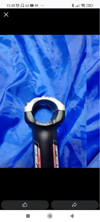 Attacco manubrio bici FSA OS 150