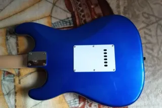 Guitarra Eléctrica Azul