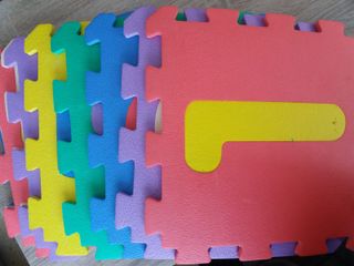 Suelo goma EVA multicolor puzzle