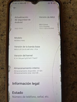 Xiaomi Redmi 9 64GB Azul/Morado